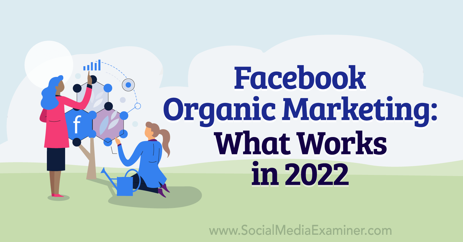 Facebook Organic Marketing: What Works in 2022 avec les idées de Mari Smith sur le podcast Social Media Marketing.